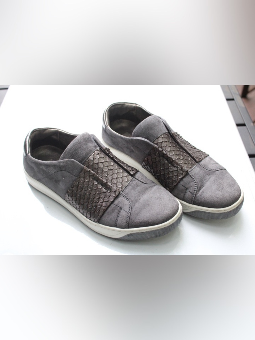 Johnston & Murphy slip on shoes